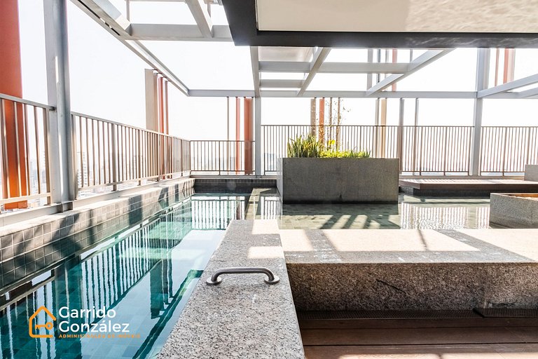 Studio Vitacon Jardins - 1 Min Av. Paulista/Piscina