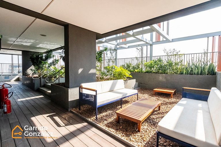 Studio Vitacon Jardins - 1 Min Av. Paulista/Piscina
