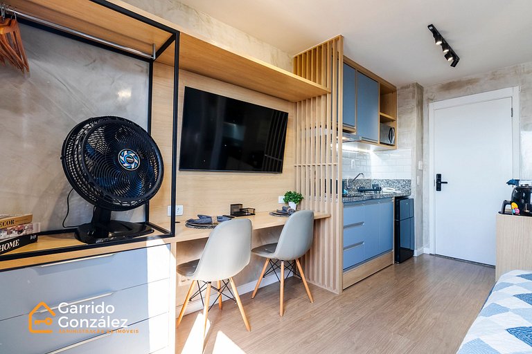 Esplêndido Studio no Brás com Piscina - Metrô Brás