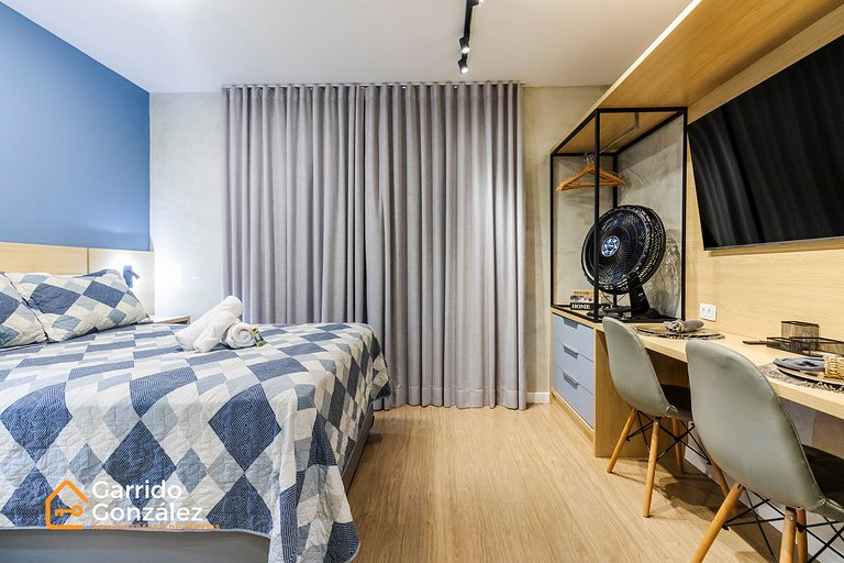 Charmoso Studio no Brás com Piscina - Metrô Brás