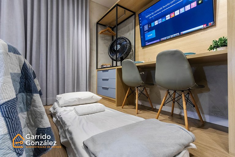Esplêndido Studio no Brás com Piscina - Metrô Brás