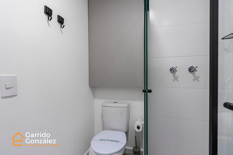 Novo e Fino Studio no Metrô Belém - Com Ar