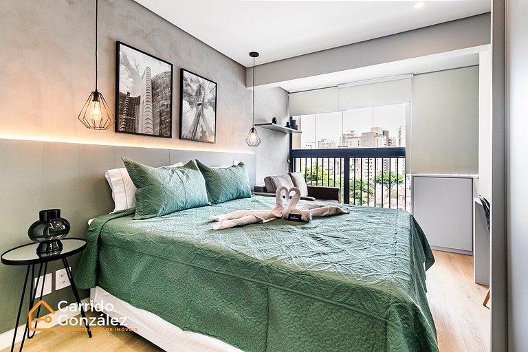 Studio I em Perdizes com Piscina – Próx. Allianz