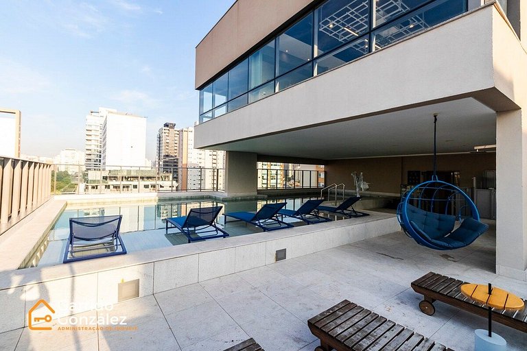 Studio NIK Perdizes C/Piscina - Allianz Parque
