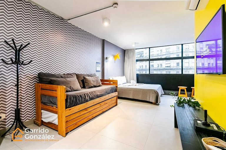 Studio Com Vista Sky Sampa - C/Ar