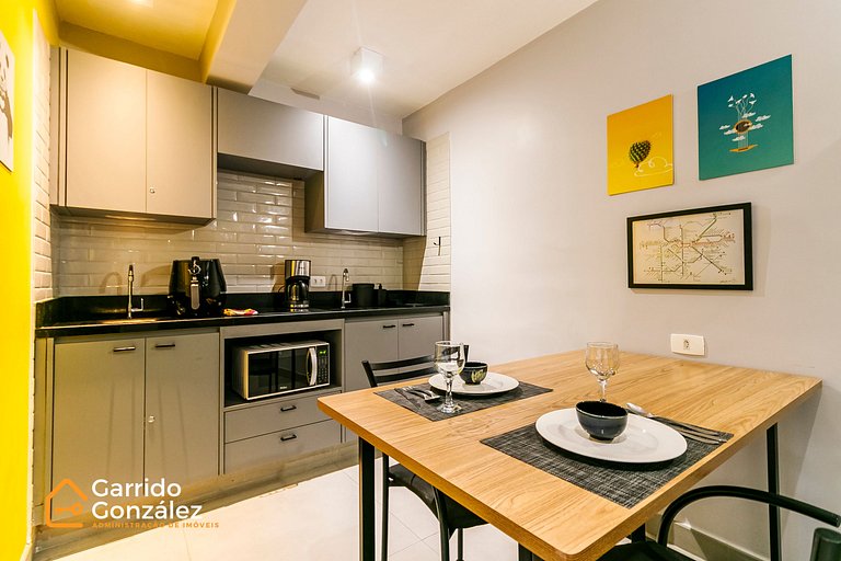 Studio Com Vista Sky Sampa - C/Ar