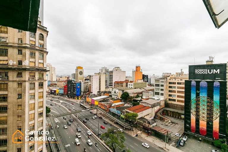 Flat SP | Vista Sampa - Centro