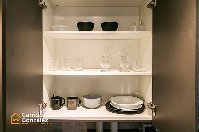Studio Moderno III na Bela Vista | Próx. Paulista