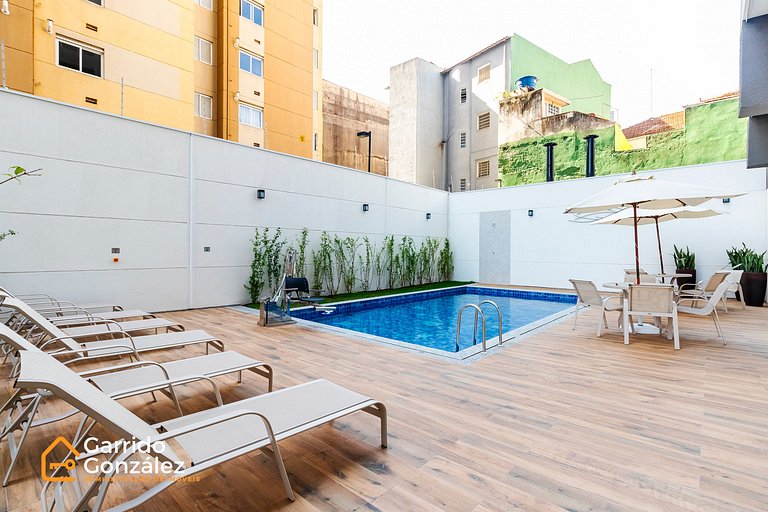 Apartamento Dom Brás Metrô Pedro II - Piscina
