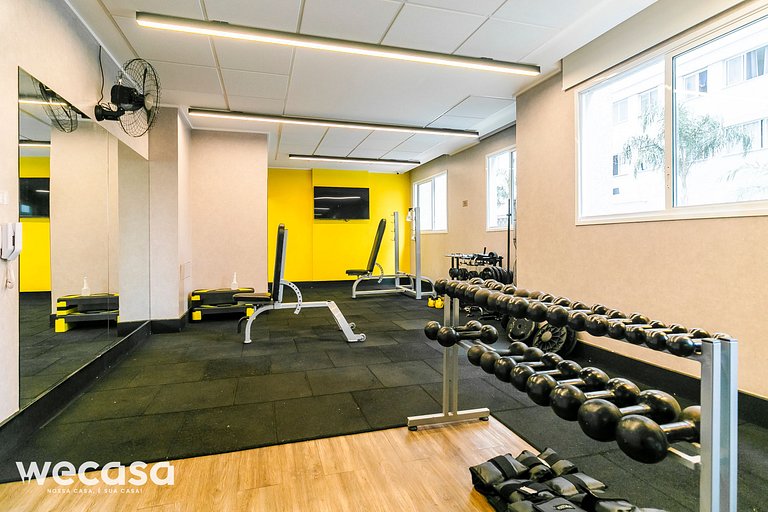 Apto Fit Casa Resort com Piscina-Metrô Brás