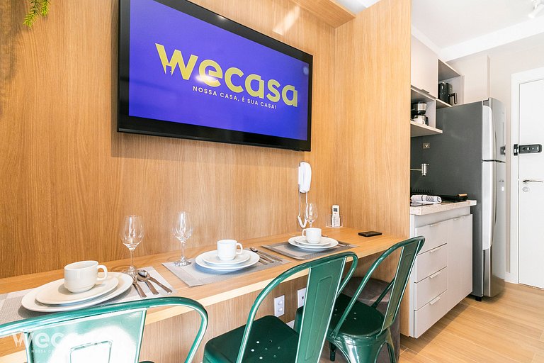 Studio Wecasa II em Perdizes – Próximo ao Allianz