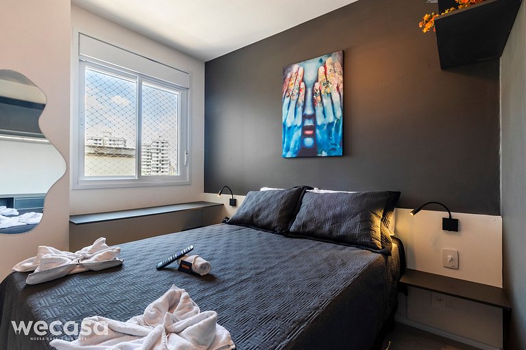 Brás - Grande Apto Moderno com Piscina