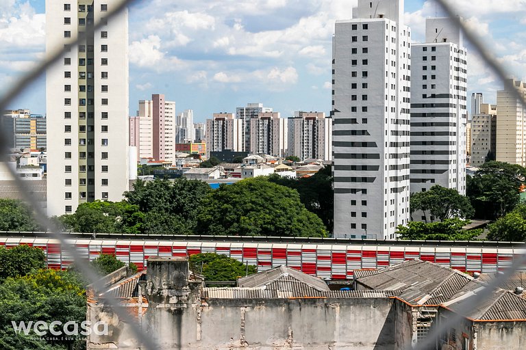 Apto I Wecasa no Brás com Piscina - Metrô Pedro II