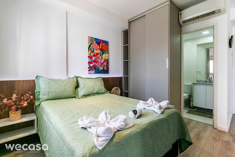 Apto Berrini C/ Vaga, Ar e Piscina - Metrô Berrini