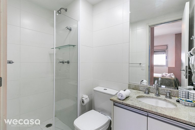 Apto Berrini C/ Vaga, Ar e Piscina - Metrô Berrini