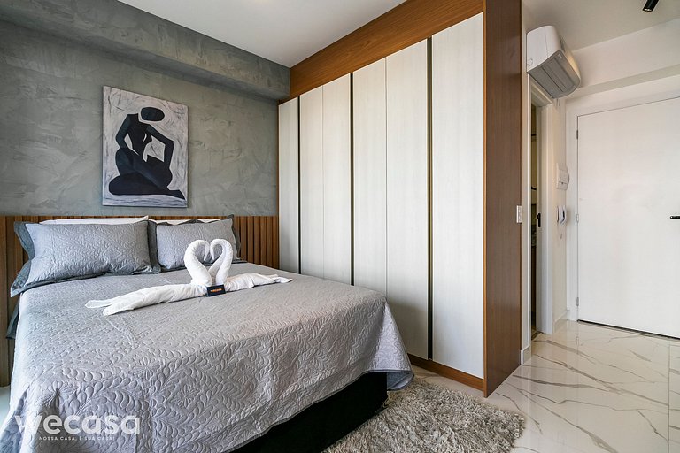 Studio II c/ Ar em Perdizes – Próx. Allianz Parque