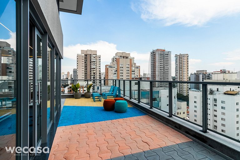 Studio II c/ Ar em Perdizes – Próx. Allianz Parque