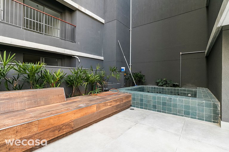 Studio a 5 min. do Consulado Americano e Metrô