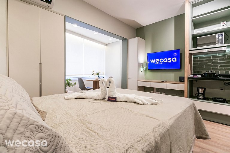 Studio I c/ Ar em Perdizes – Próx. Allianz Parque