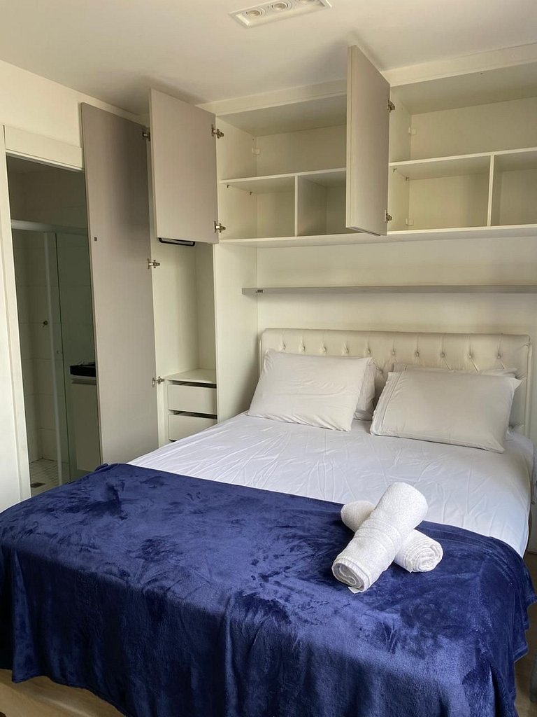 Refinado Studio no Brás com Piscina/Metrô Brás