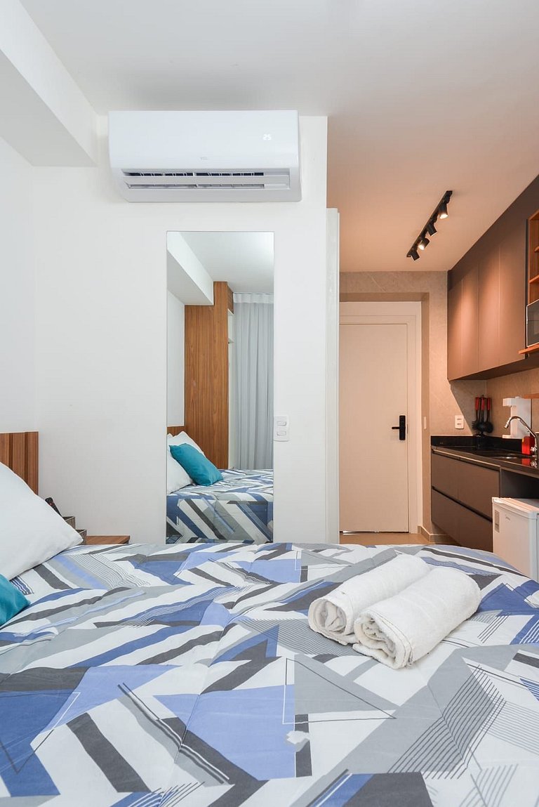 Studio Moderno III na Bela Vista | Próx. Paulista