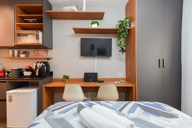 Studio Moderno III na Bela Vista | Próx. Paulista