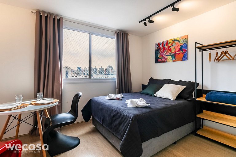Elegante Studio no Brás com Piscina - Metrô Brás