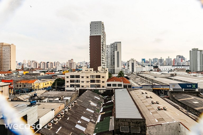 Flat com Piscina | Brás – Metrô ao Lado