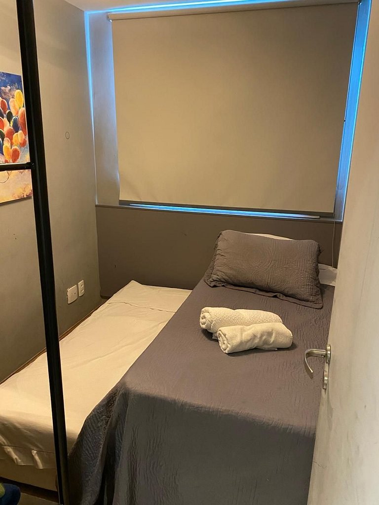 Apto para 6 no Brás + Piscina