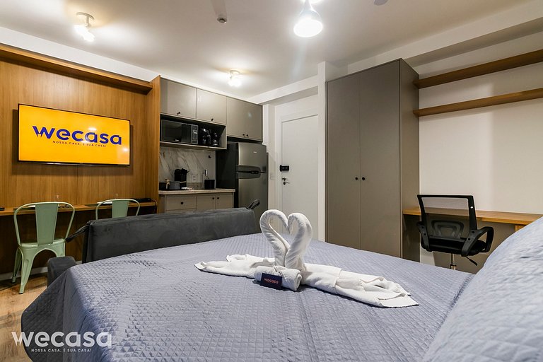 Studio Wecasa V em Perdizes – Próximo ao Allianz