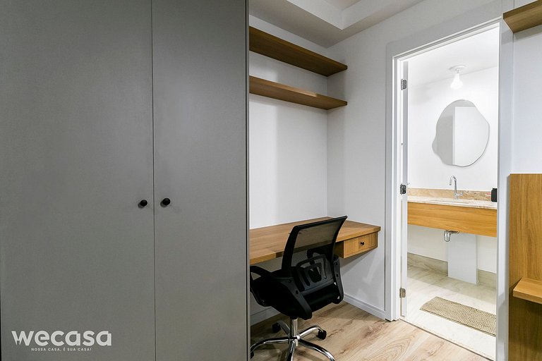 Studio Wecasa V em Perdizes – Próximo ao Allianz