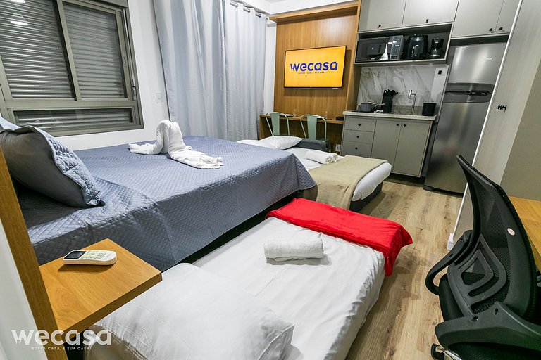 Studio Wecasa V em Perdizes – Próximo ao Allianz