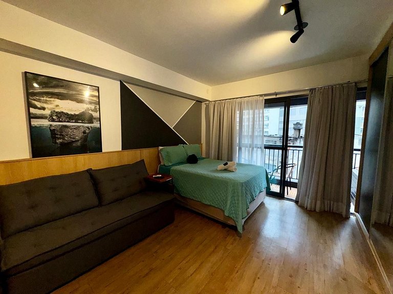 Studio I Bela Vista – 5min. do Metrô Liberdade
