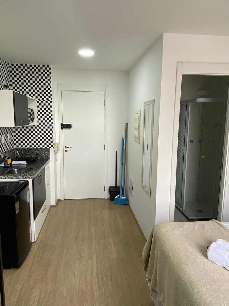 Cativante Studio no Brás com Piscina/Metrô Brás
