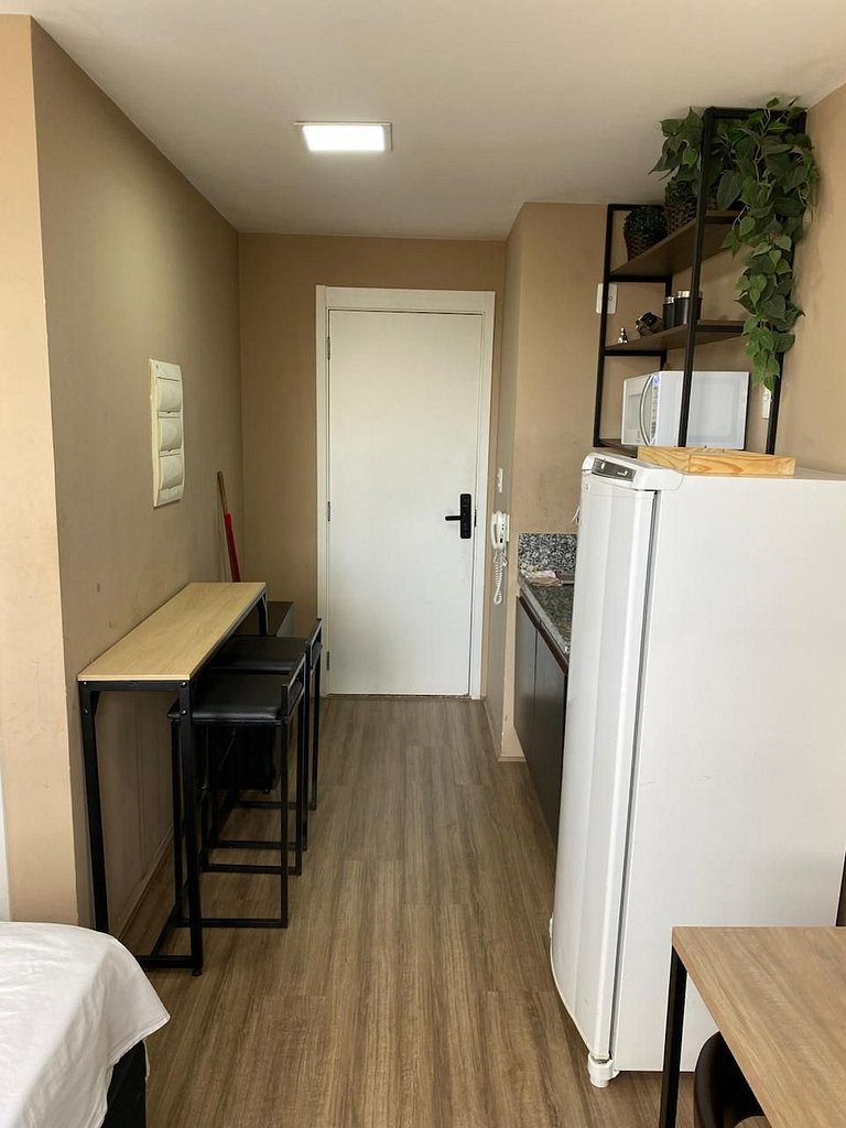 Tranquilo Studio no Brás com Piscina/Metrô Brás