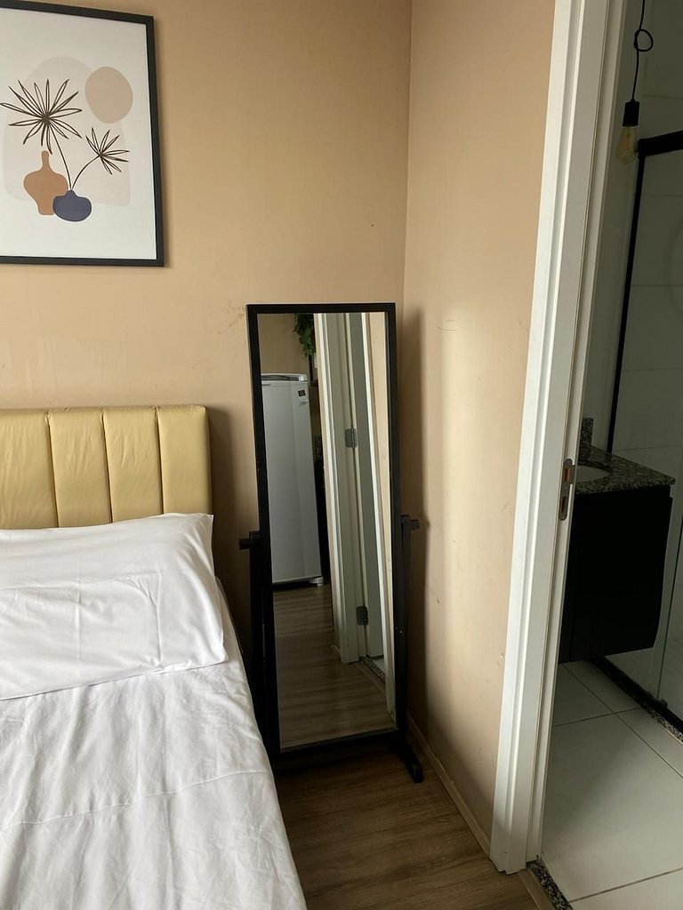 Tranquilo Studio no Brás com Piscina/Metrô Brás