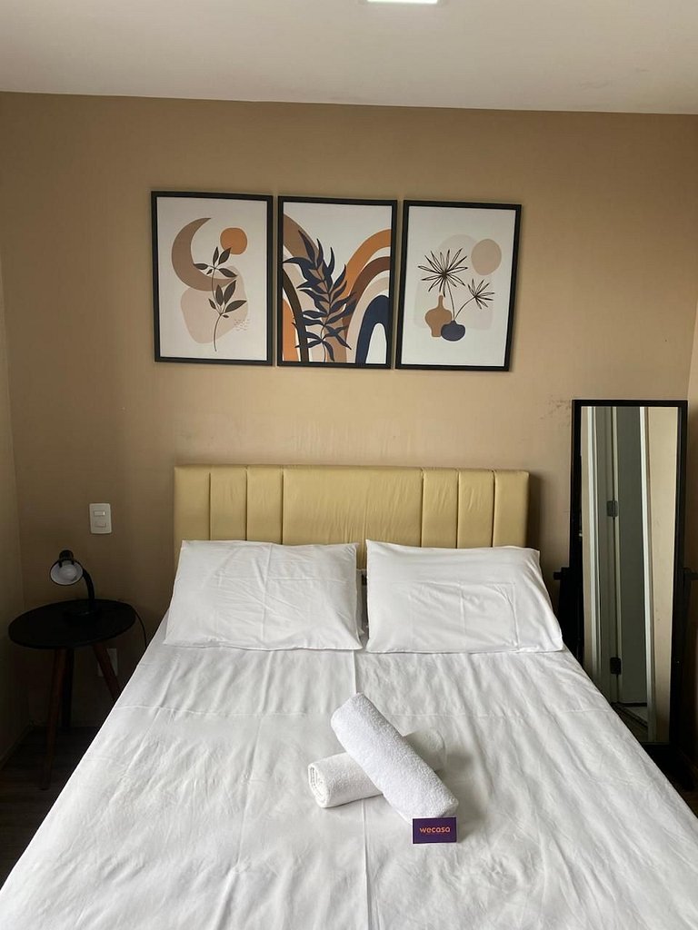 Tranquilo Studio no Brás com Piscina/Metrô Brás