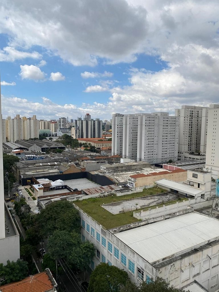 Tranquilo Studio no Brás com Piscina/Metrô Brás