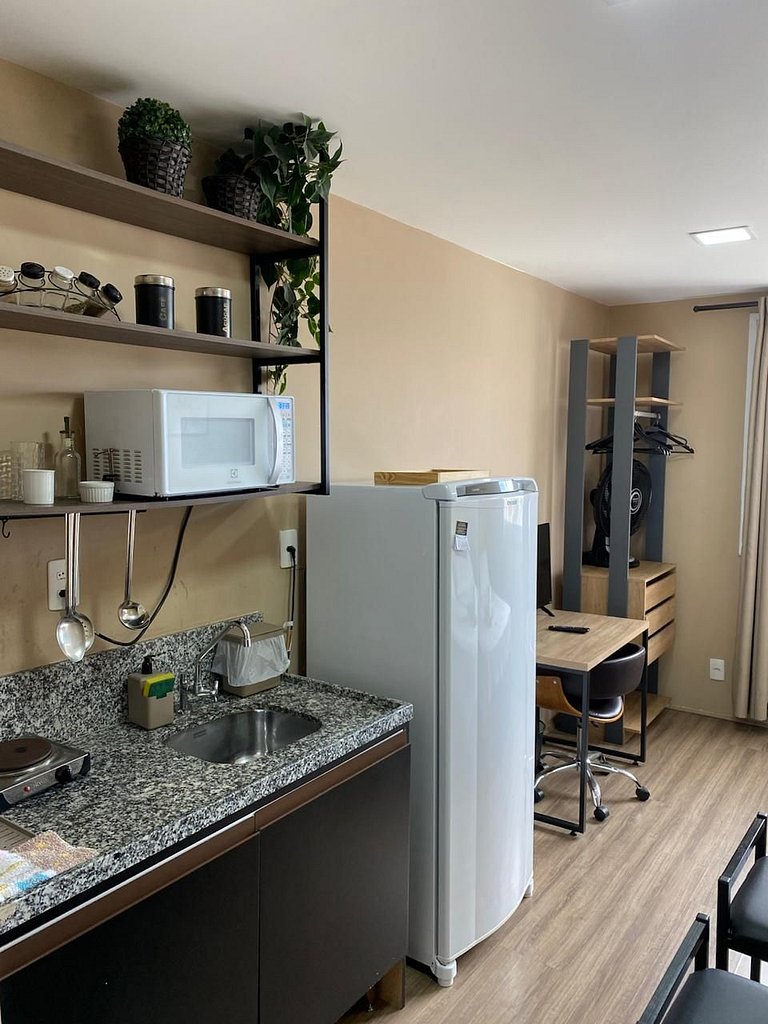 Tranquilo Studio no Brás com Piscina/Metrô Brás