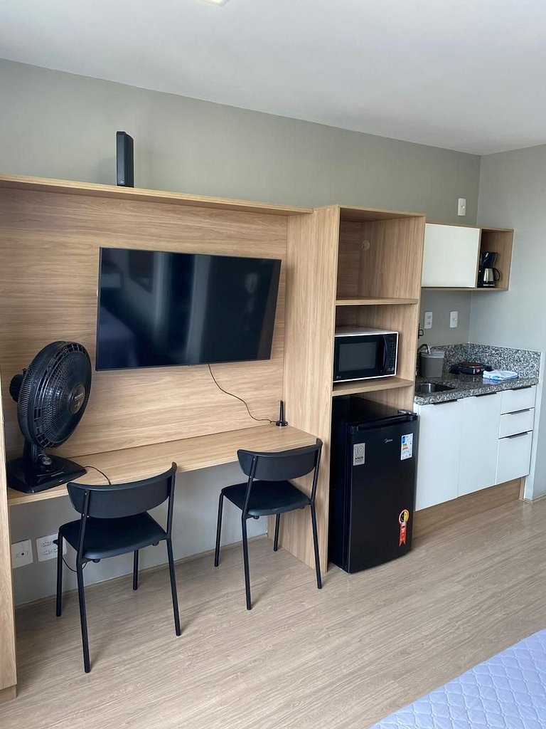 Studio Manhattan no Brás com Piscina/Metrô Brás
