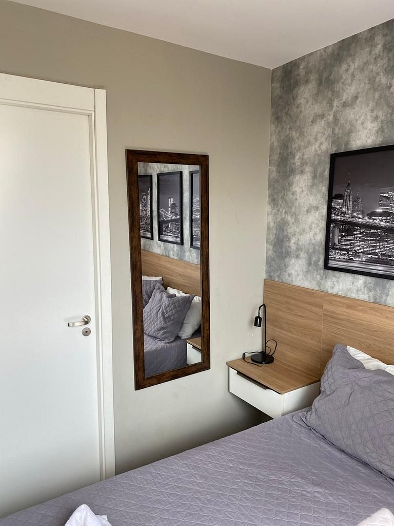 Studio Manhattan no Brás com Piscina/Metrô Brás