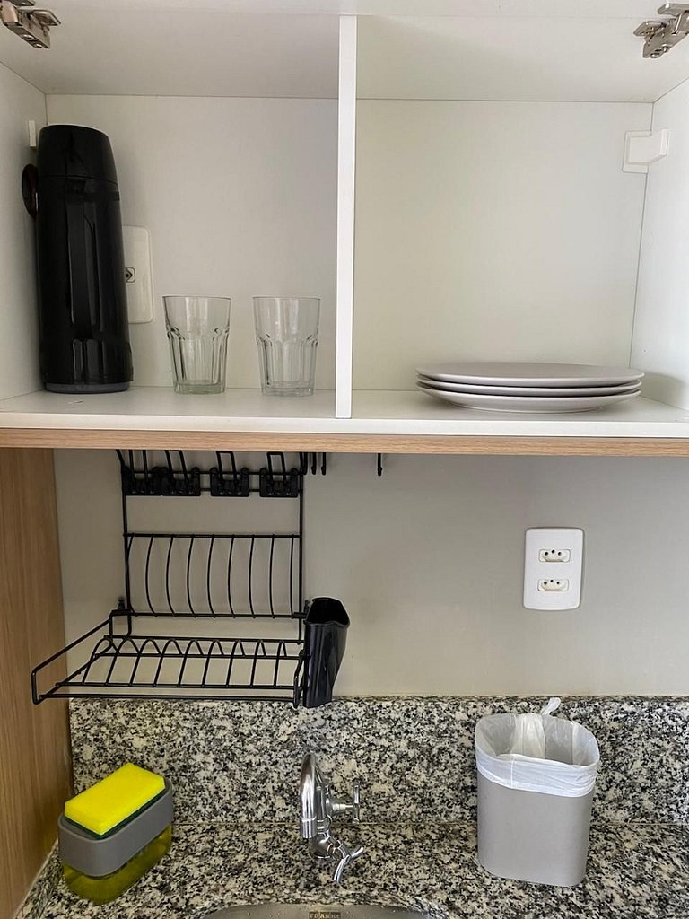 Studio Moderno no Brás com Piscina | 2 min Metrô