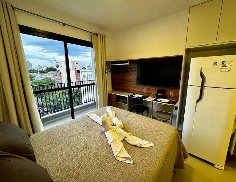 Studio Moderno II na Bela Vista | Próx. Paulista