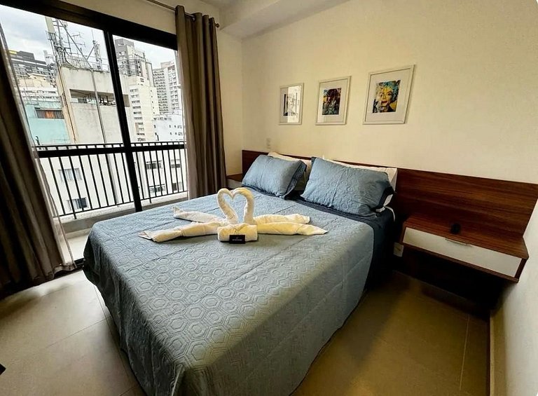 Studio Moderno I na Bela Vista | Próx. Paulista