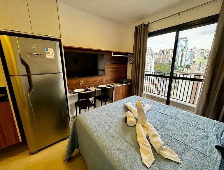 Studio Moderno I na Bela Vista | Próx. Paulista