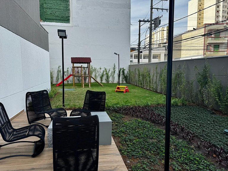 Studio XI no Brás com Piscina - Metrô Pedro II