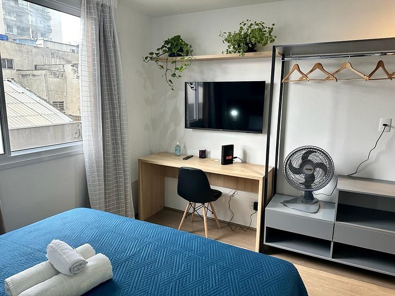 Roma Studio no Brás com Piscina/Metrô Brás