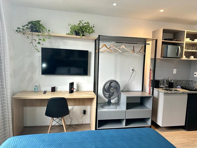 Roma Studio no Brás com Piscina/Metrô Brás