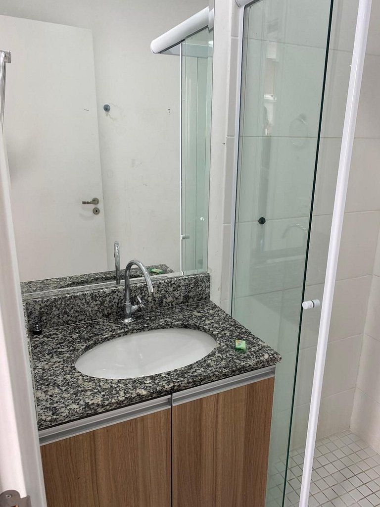 Glamoroso Studio no Brás com Piscina/Metrô Brás