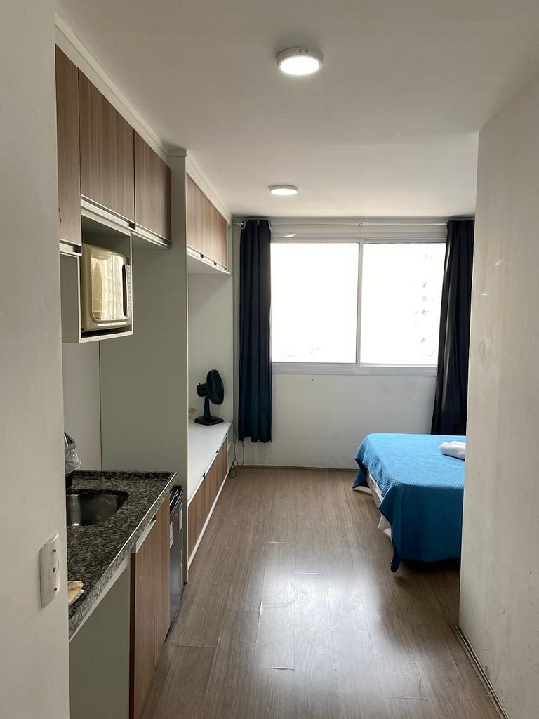 Glamoroso Studio no Brás com Piscina/Metrô Brás